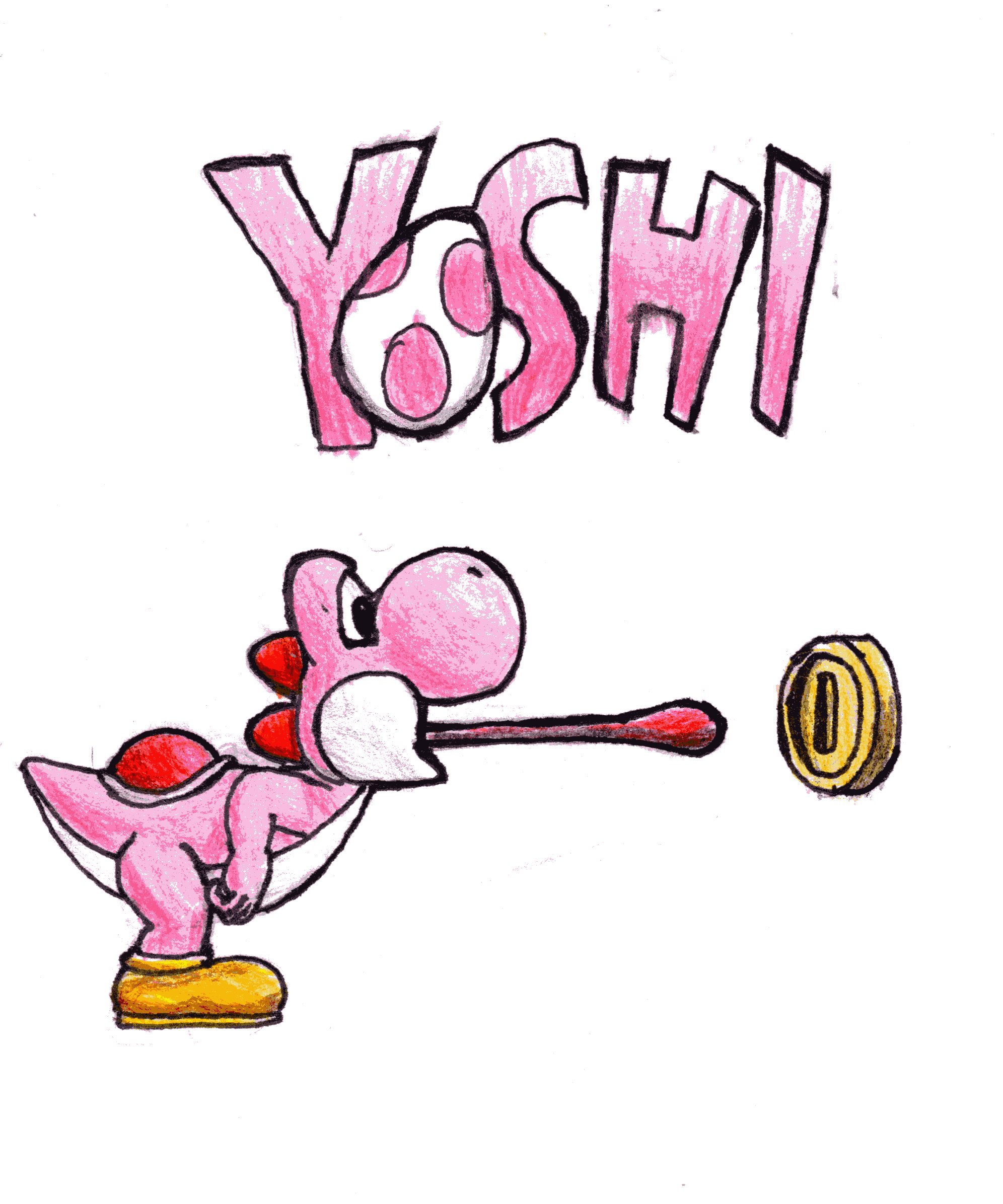 Pink Yoshi By Blackvolt