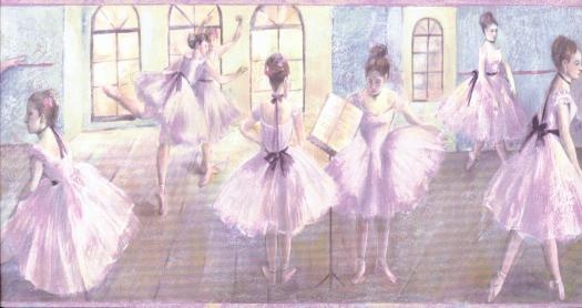 And Kids Ballerina Wallpaper Border Inc