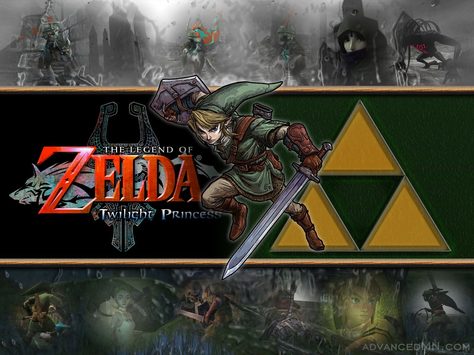 Pix For Link And Zelda Twilight Princess Wallpaper