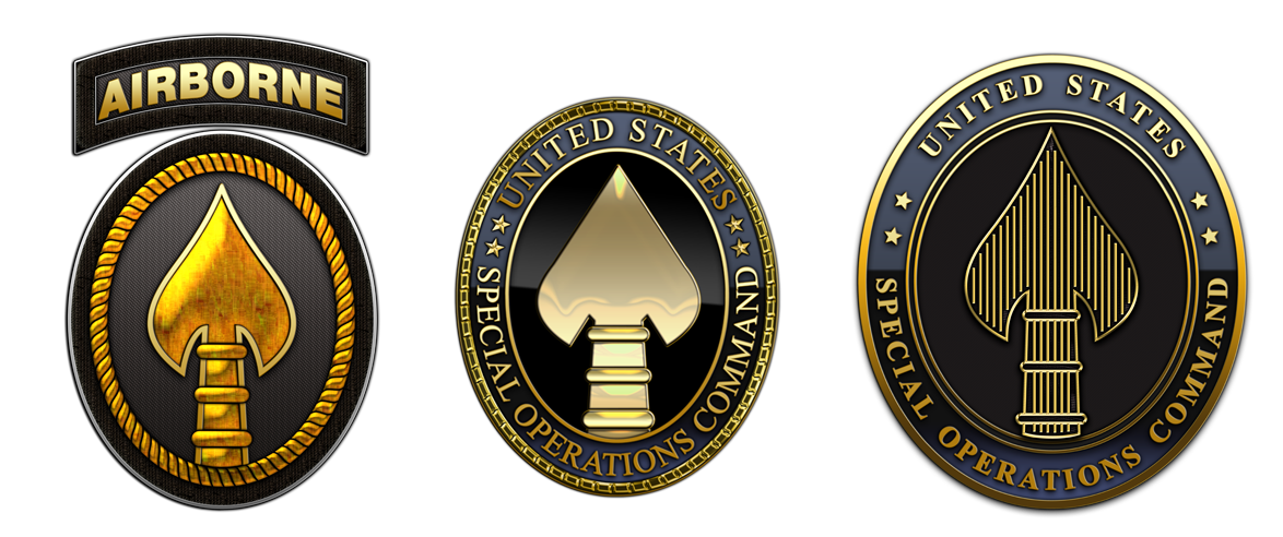 Military Insignia 3d Of The United States Special