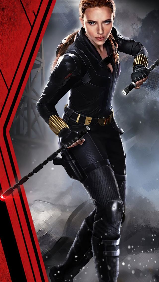 Black Widow Movie 4k iPhone Wallpaper