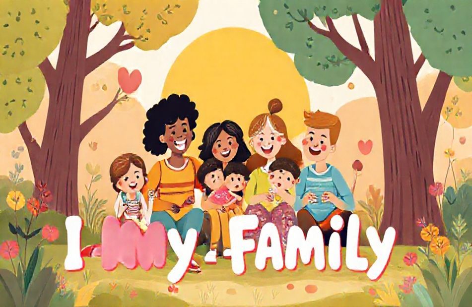 I Love My Family Wallpaper