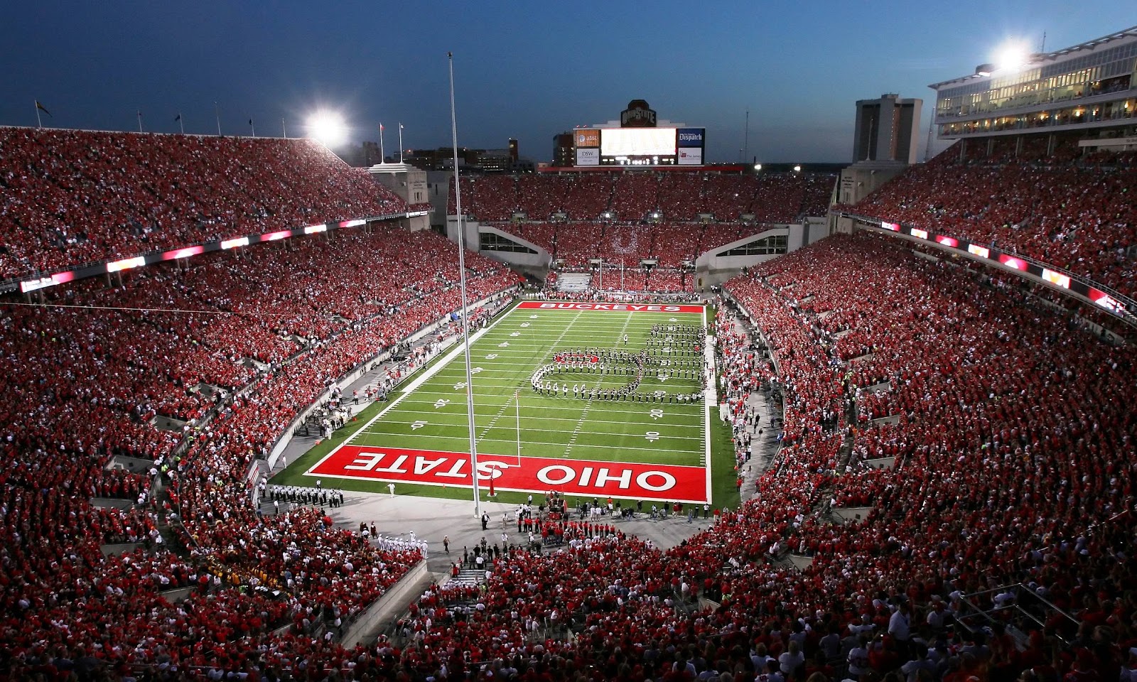 Ohio State Football Unbelievable Stadium Atmosphere HD Desktop