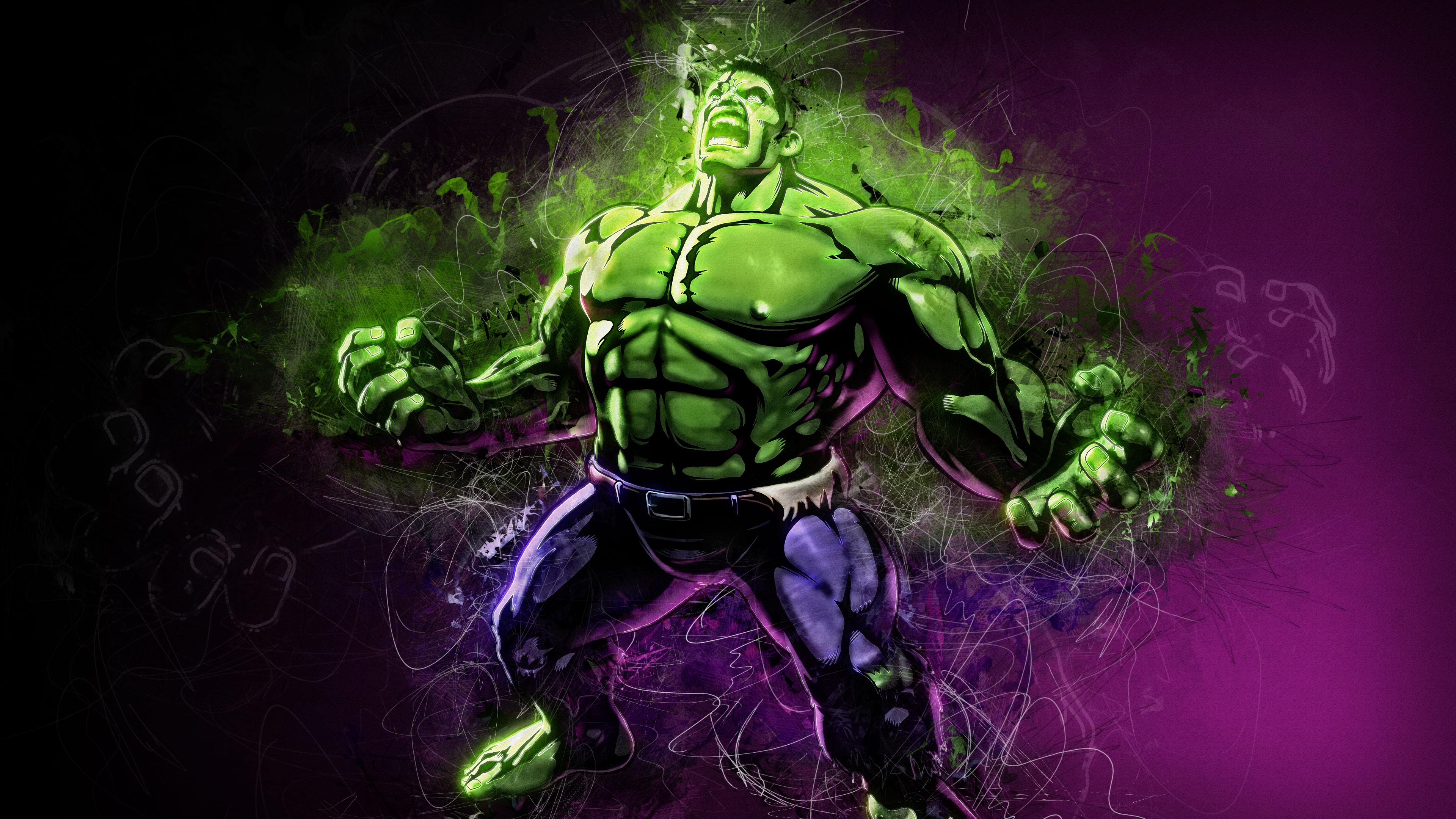 Hulk Artwork 4k Wallpaper