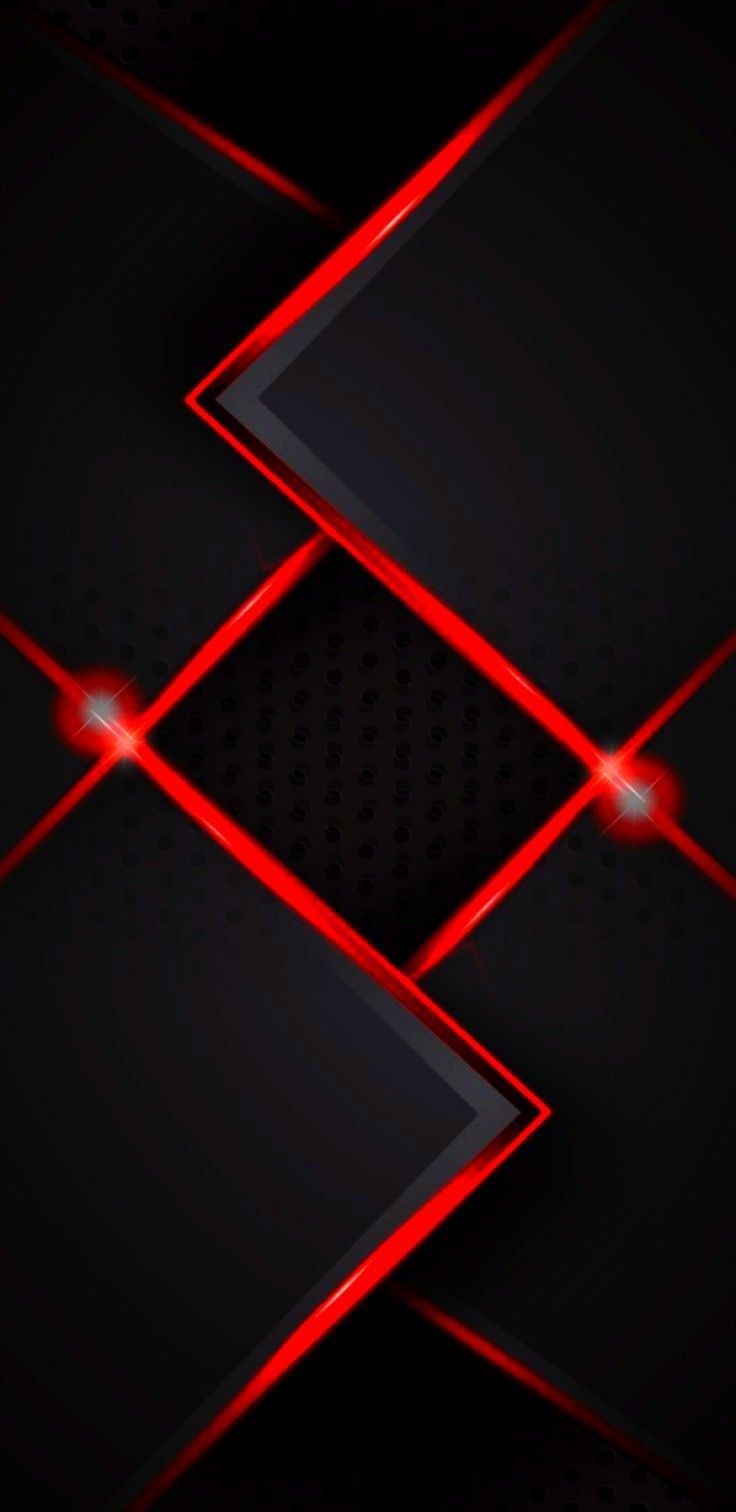 Red And Black Abstract Wallpaper