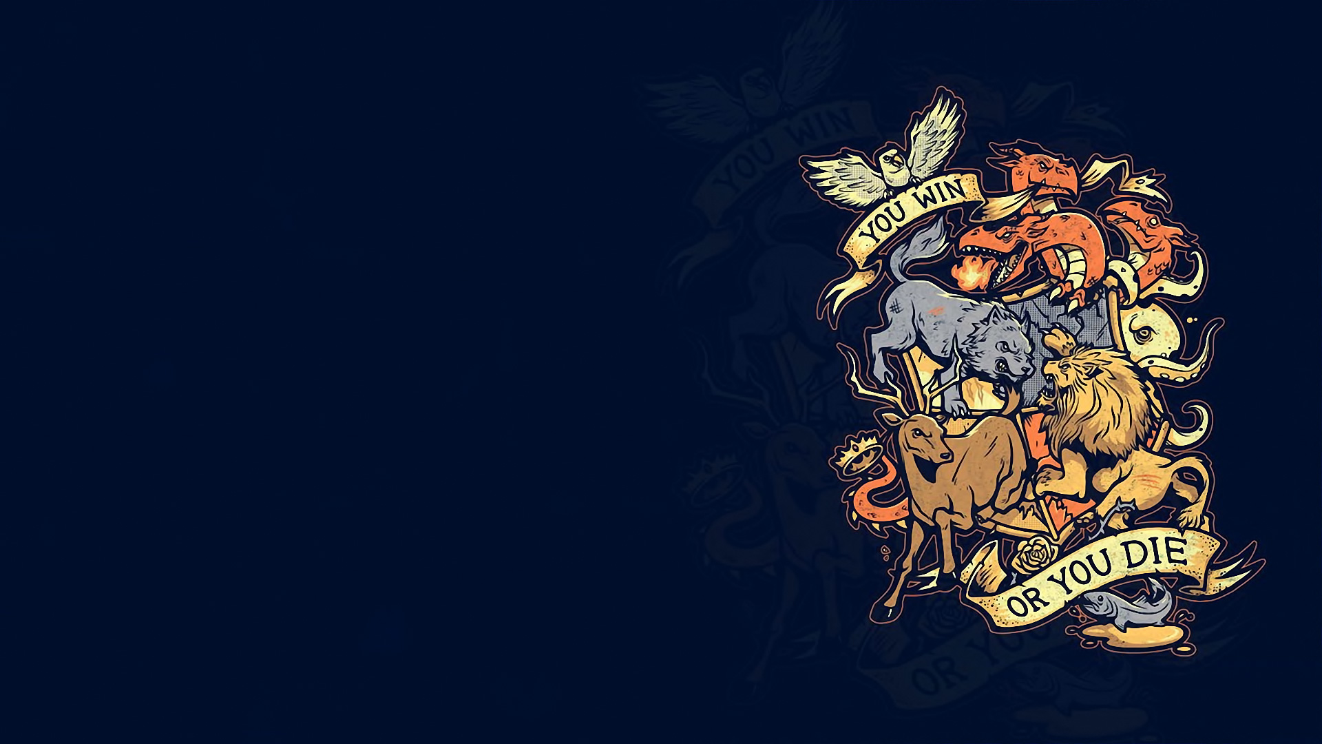 Game Of Thrones Fantasy Crest G Wallpaper Background