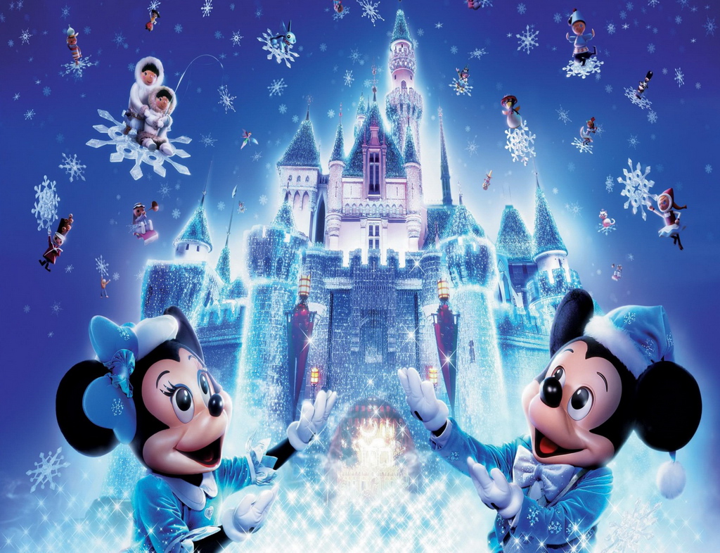 Disney Christmas iPad Wallpaper Mini
