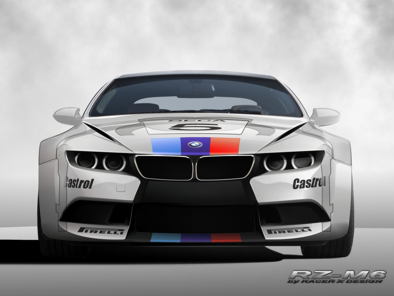 BMW RZ-M6 Concept Car Front View