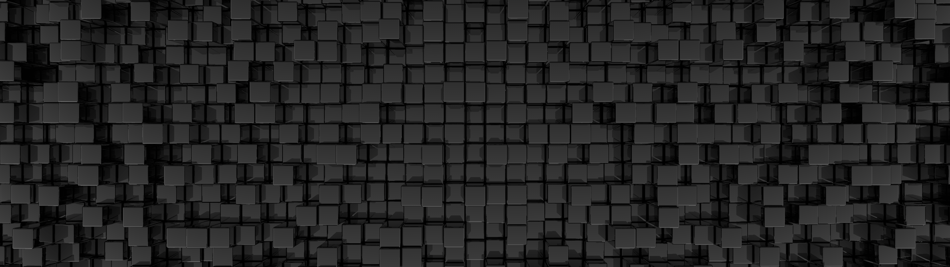 c4d abstract box wallpaper by xcustomgraphix customization wallpaper 3840x1080