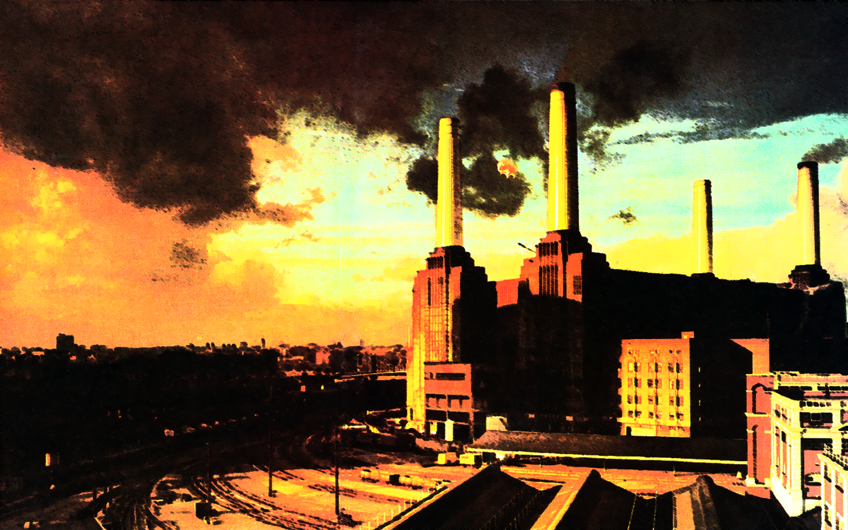 Pink Floyd Wallpaper Battersea