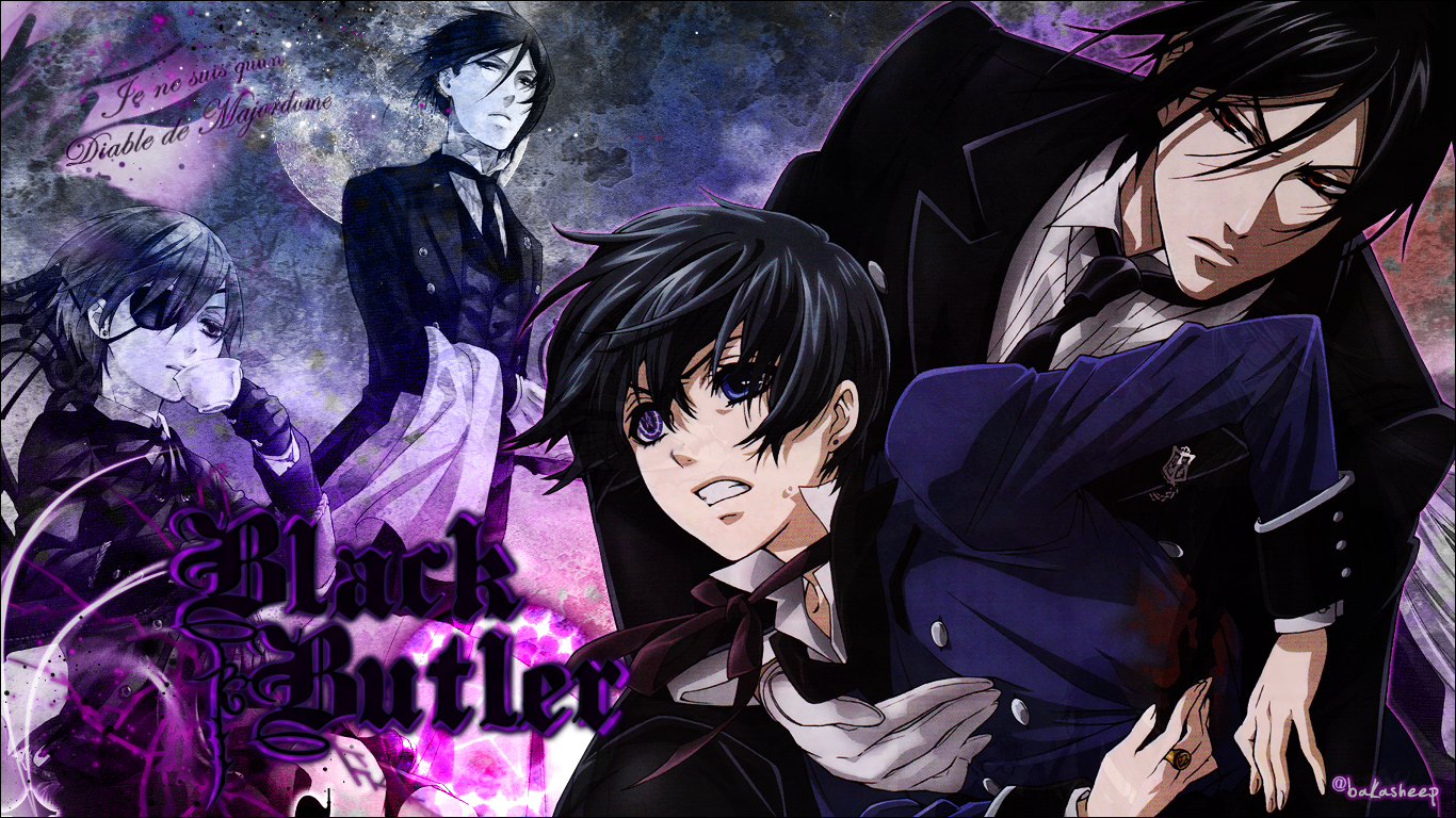 Home Anime Black Butler HD Wallpapers 1366x768
