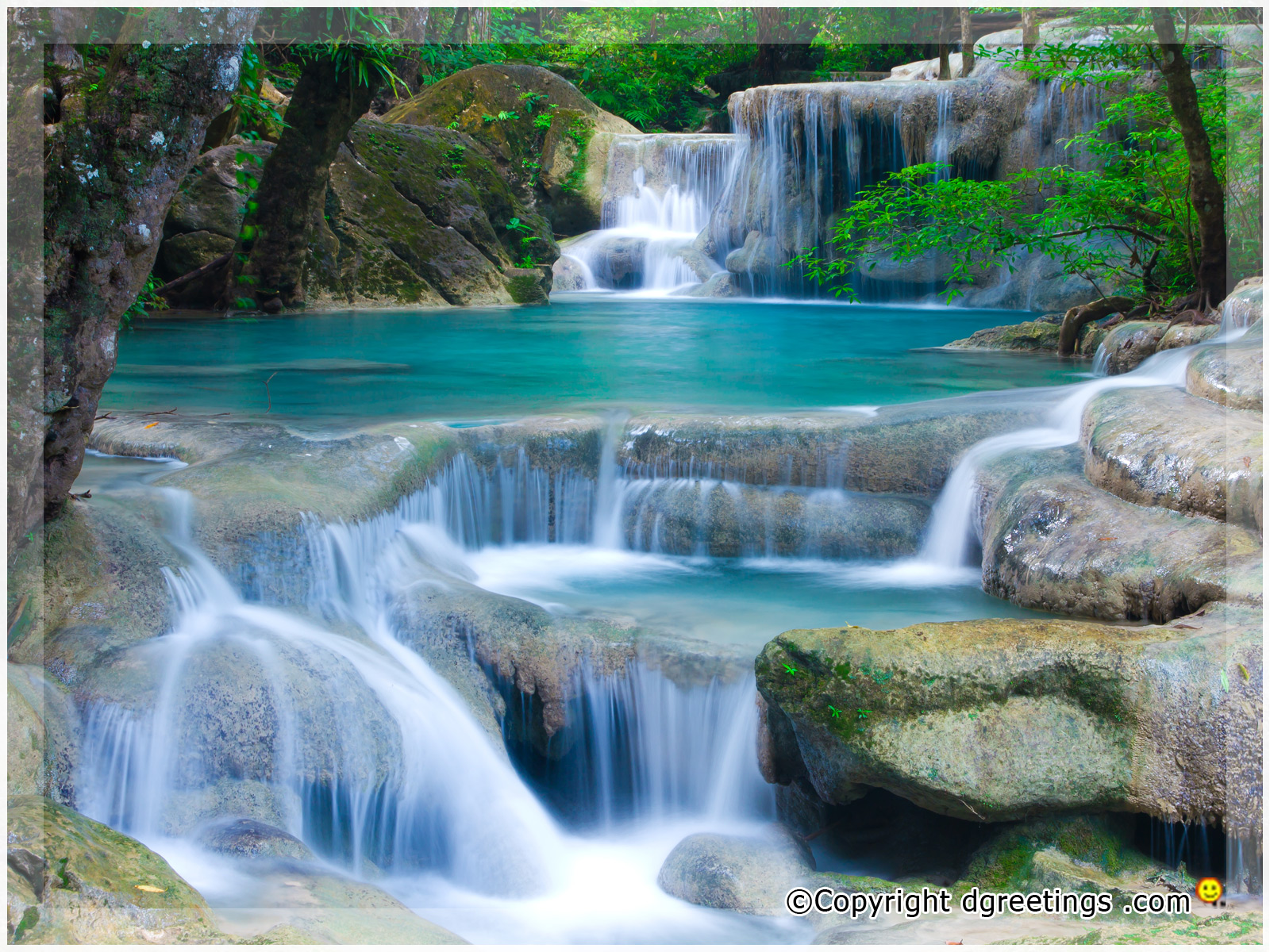 live waterfall background