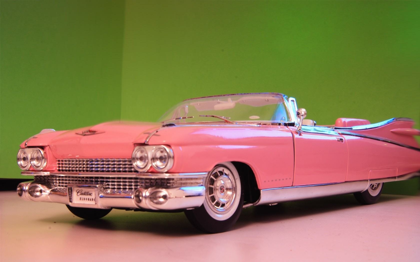 Wallpapers Backgrounds Pink Caddy Cadillac Cars Classic Convertible