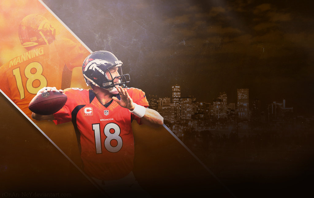 Peyton Manning Denver Broncos iPhone Wallpaper