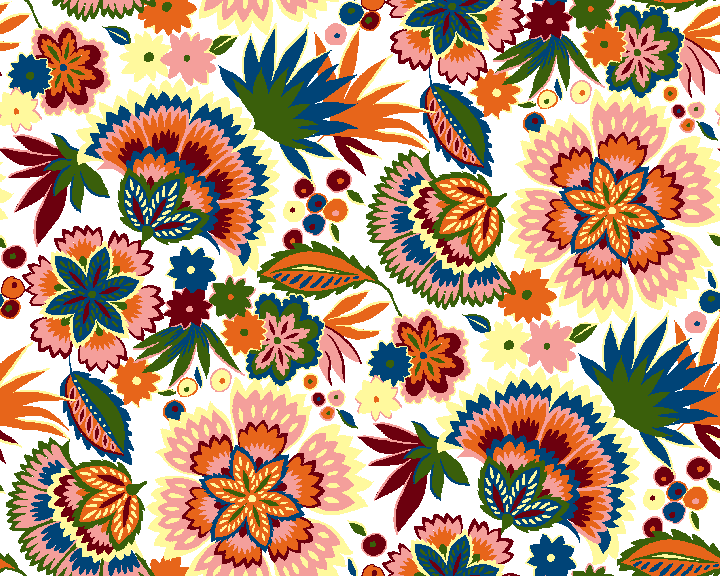 Oriental Flower Print 2 backgrounds wallpapers 720x576