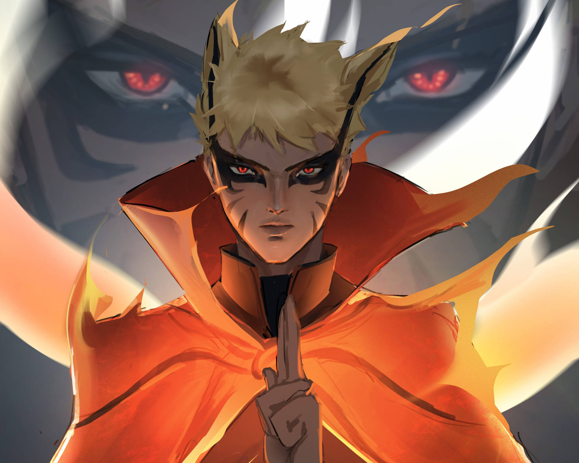 Naruto Baryon Mode Wallpaper
