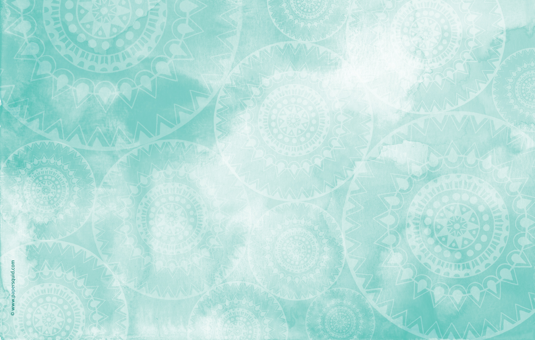 Paper Squid August S Mandala Inspired Desktop Wallpaper
