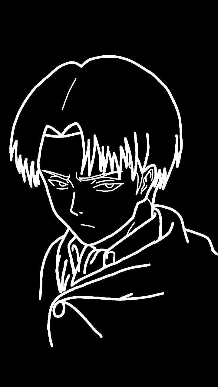 Levi Ackerman Wallpaper Black And White Pictures