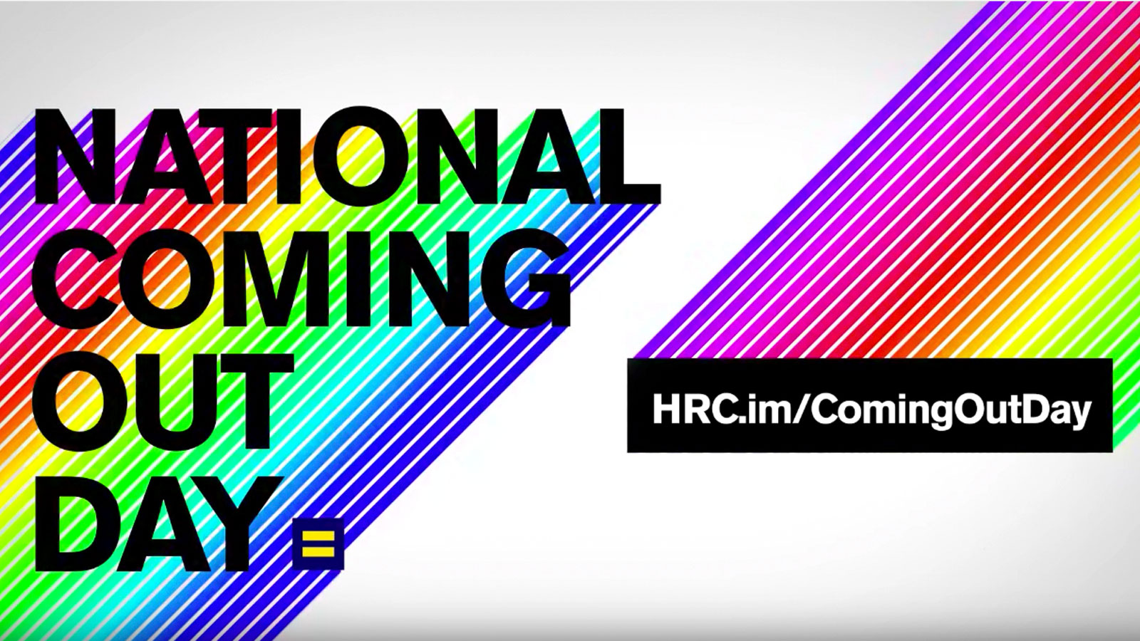 Hrc Celebrates 29th Annual National Ing Out Day Human Rights