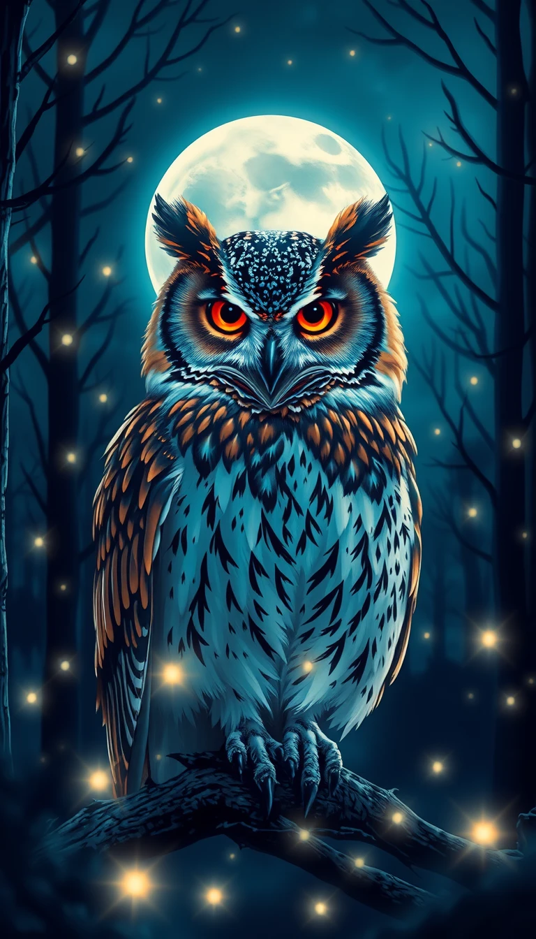 Owl Mobile Wallpaper