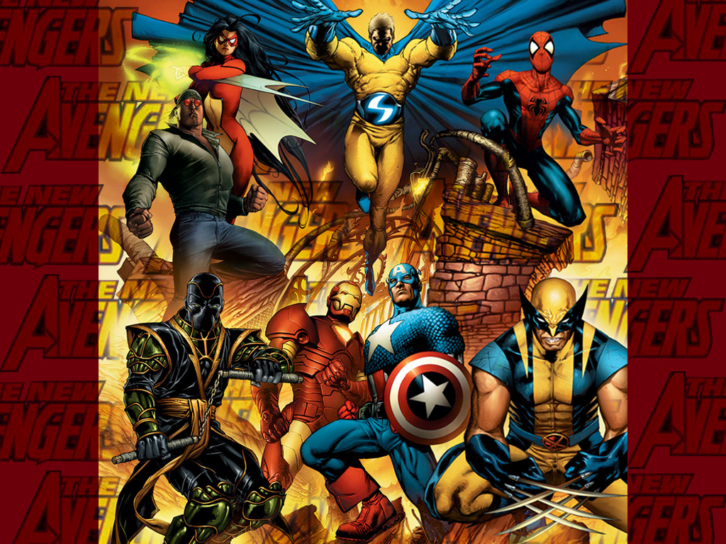 New Avengers Ics Photography Desktop Wallpaper S