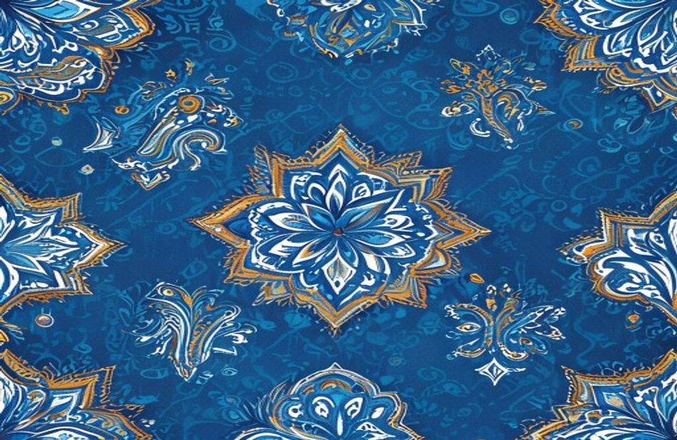 Blue Bandana Wallpaper