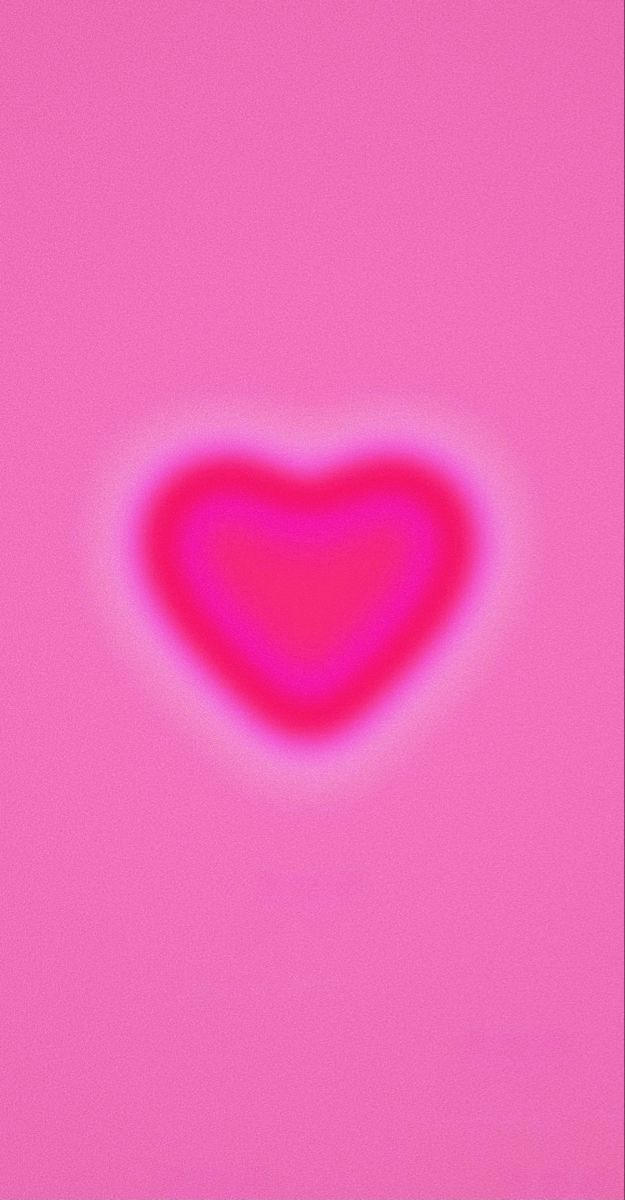 Pink Purple Heart Aura Colors iPhone Background Wallpaper