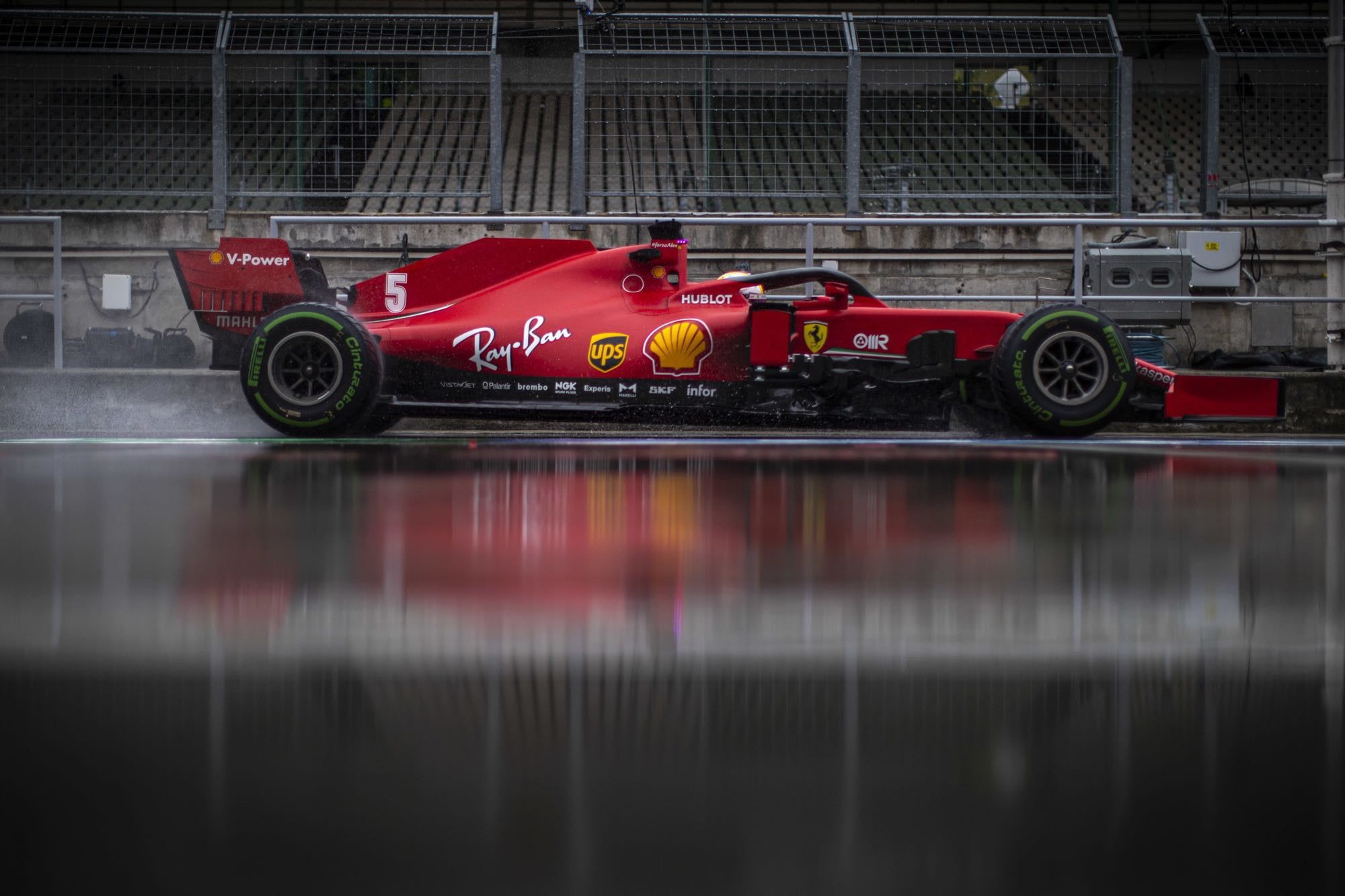 Sebastian Vettel Ferrari F1 Formula Race Tracks 1080p