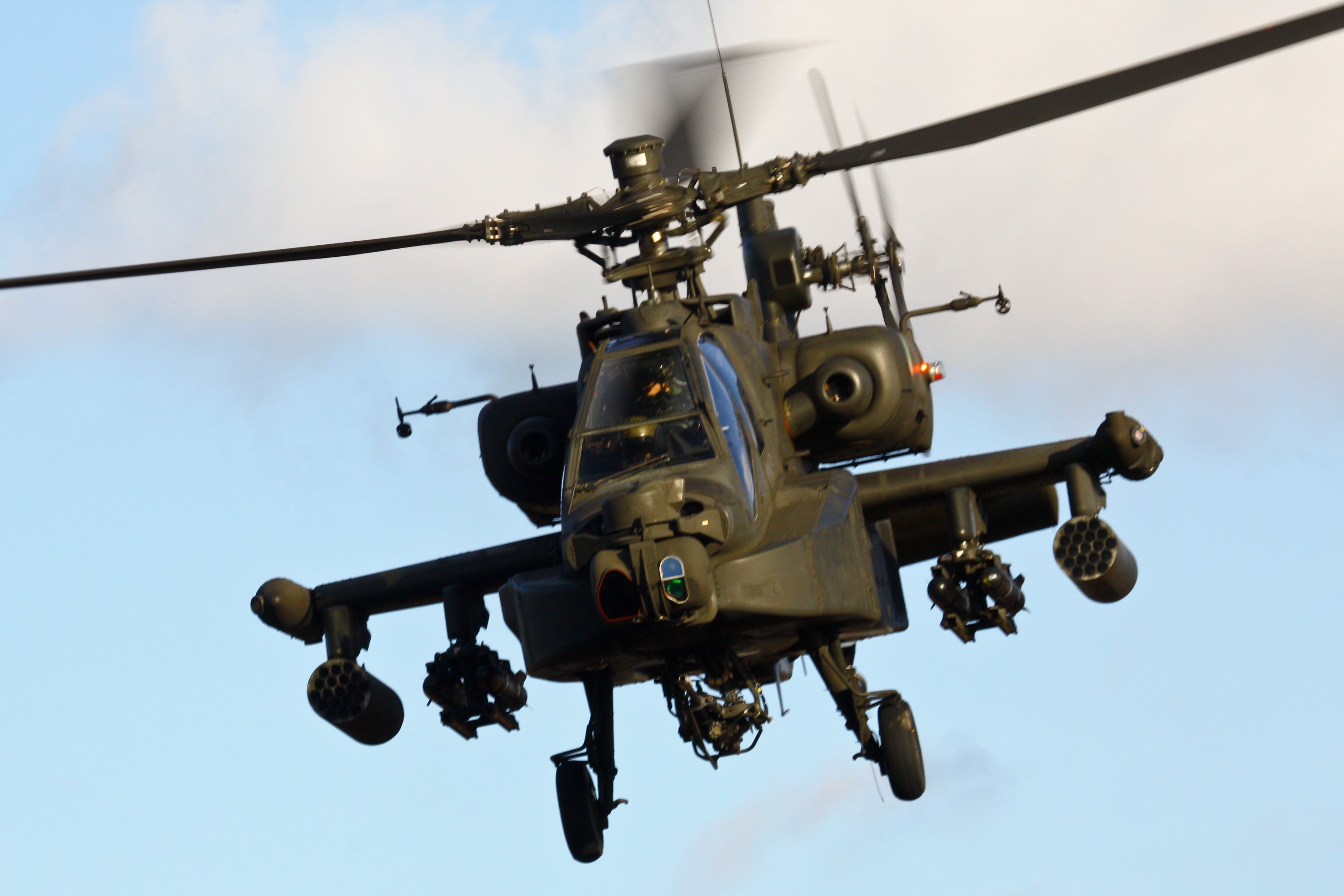 Ah Apache Attack Helicopter Army Military Weapon