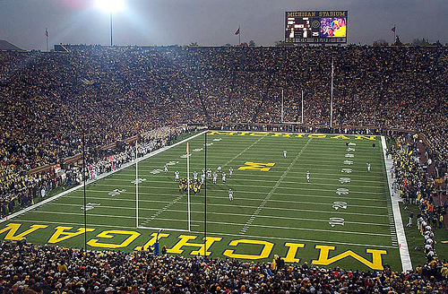 Michigan Stadium Home Of The Wolverines