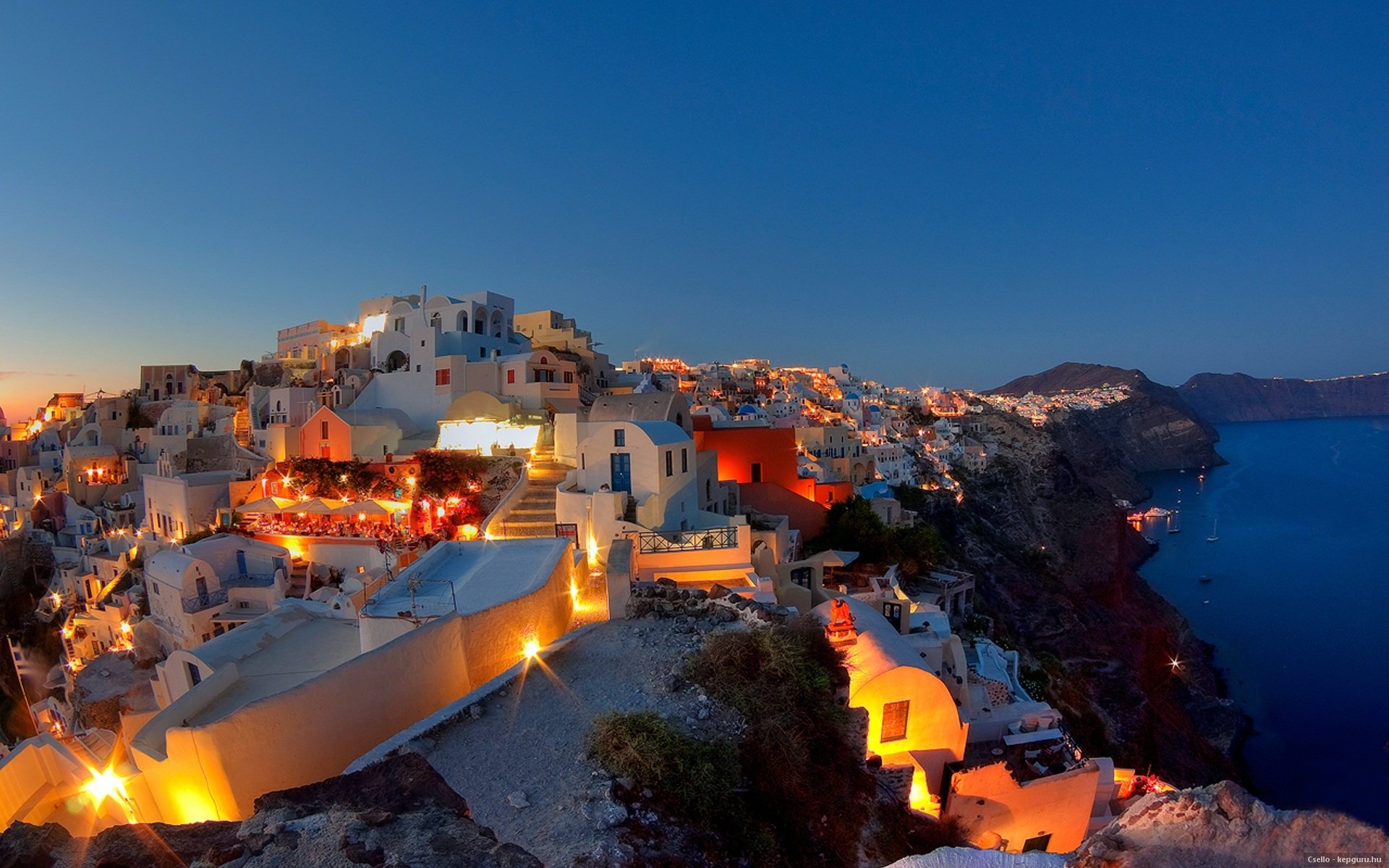 Santorini Greece Wallpaper On