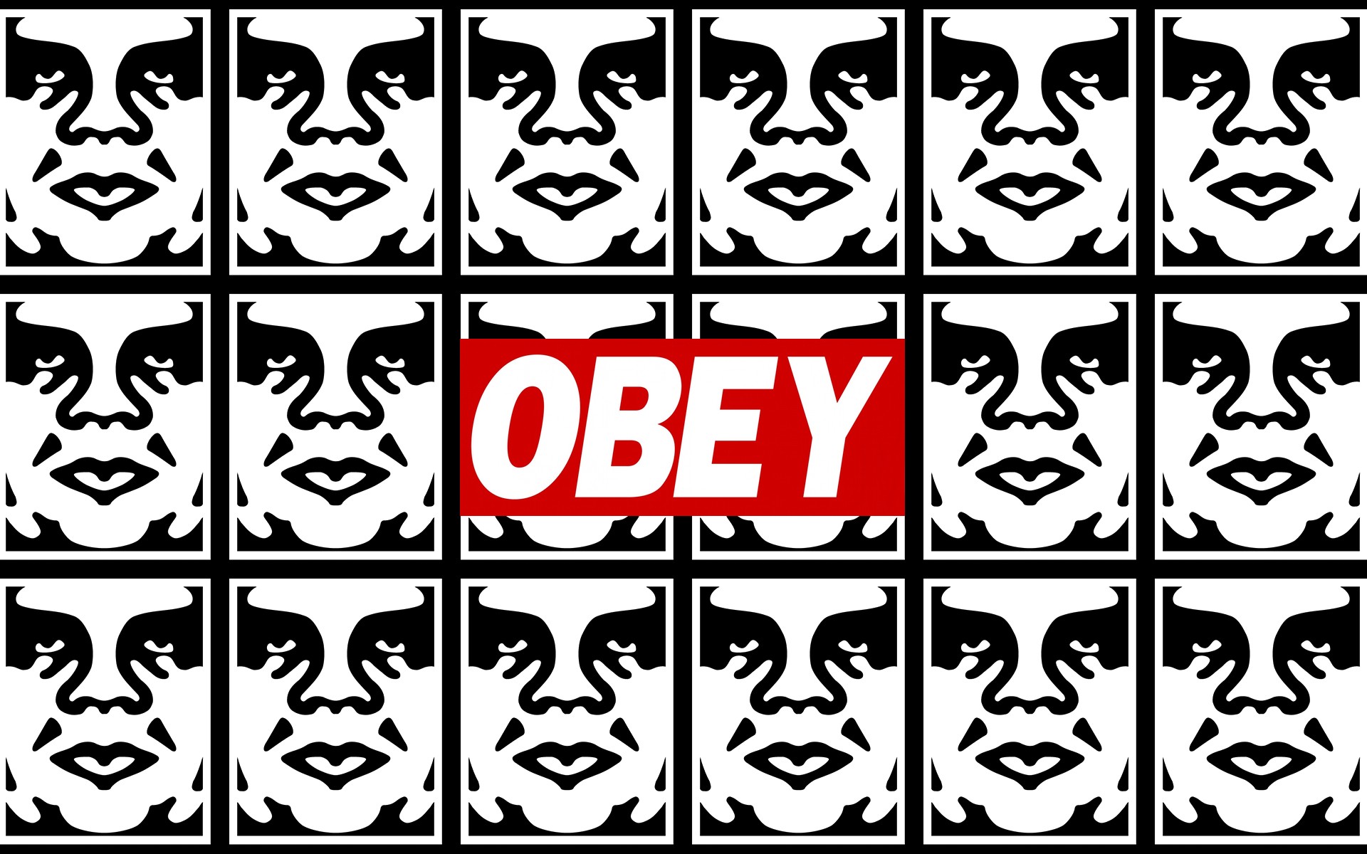 Obey Graffiti Stencils Anarchy Humor Texts Dark Sadic Wallpaper