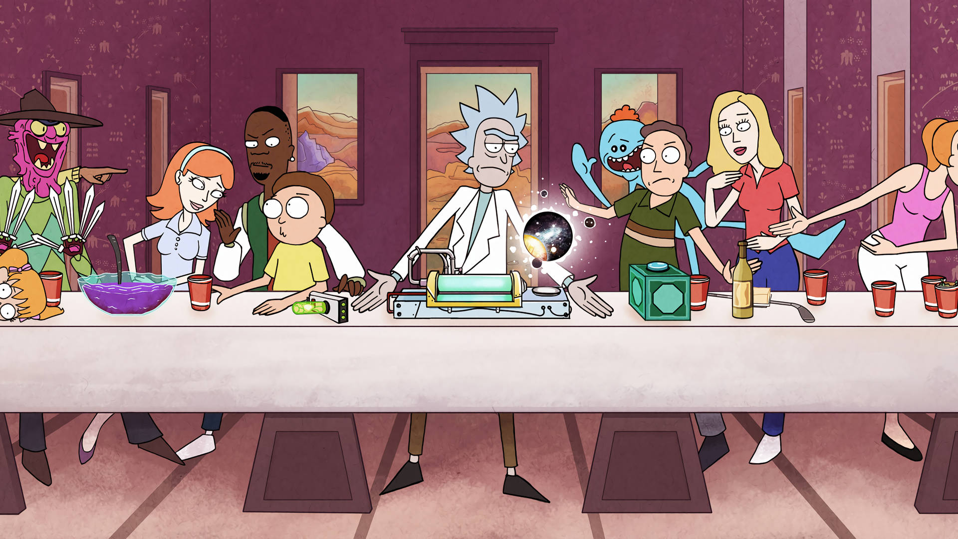 Cool Rick And Morty Wallpaper