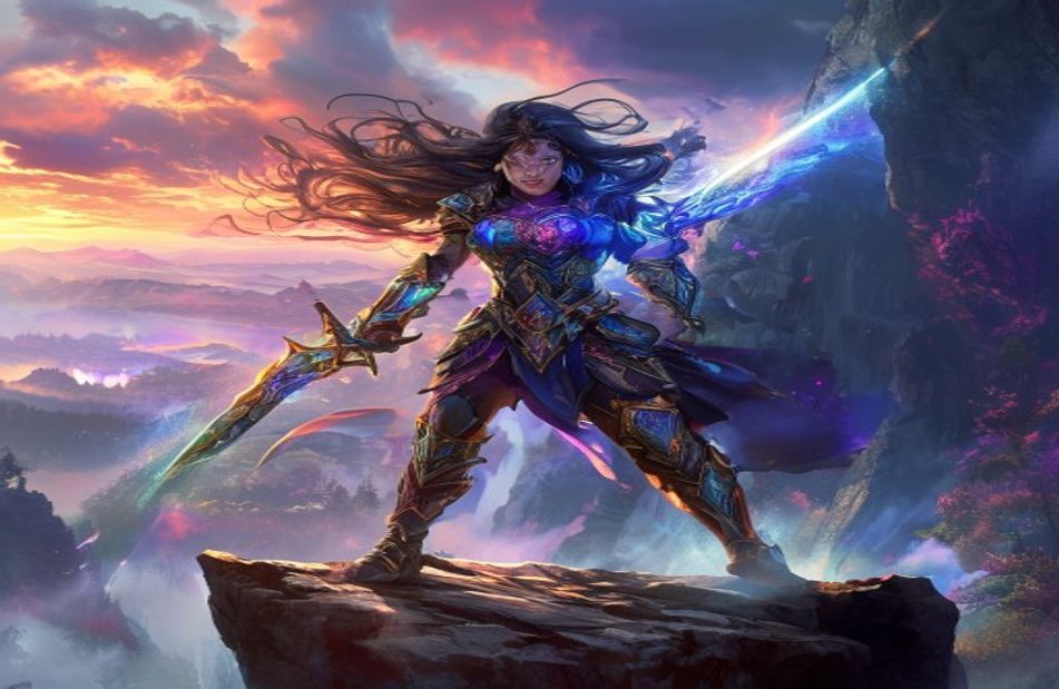 Fantasy Female Warrior Wallpaper