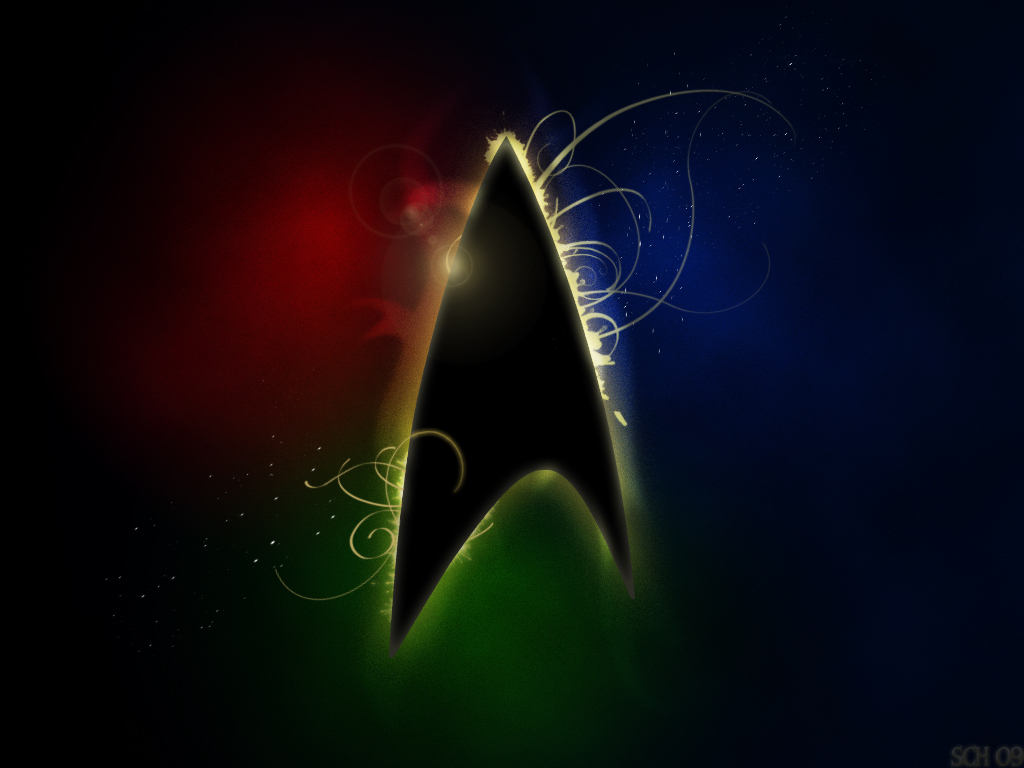 Original Star Trek Logo Wallpaper Series
