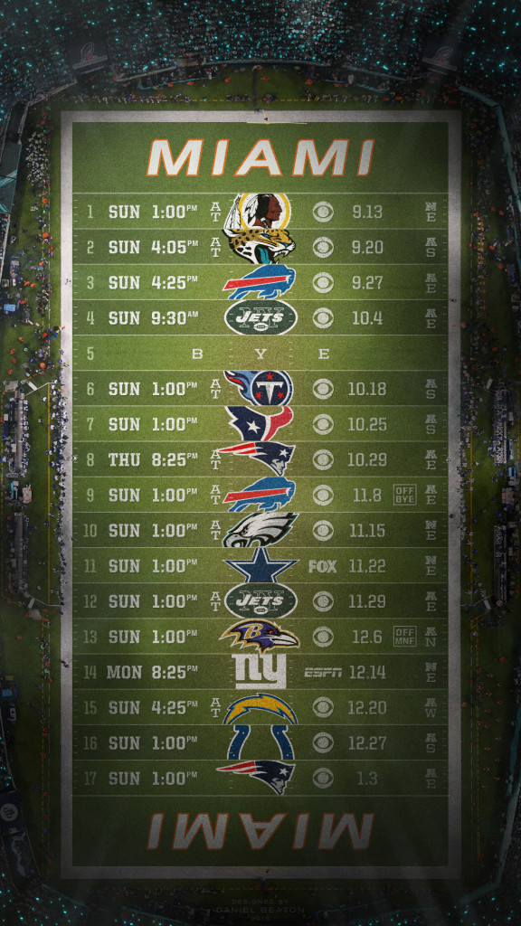 2015 NFL Schedule Wallpapers   NFLRT