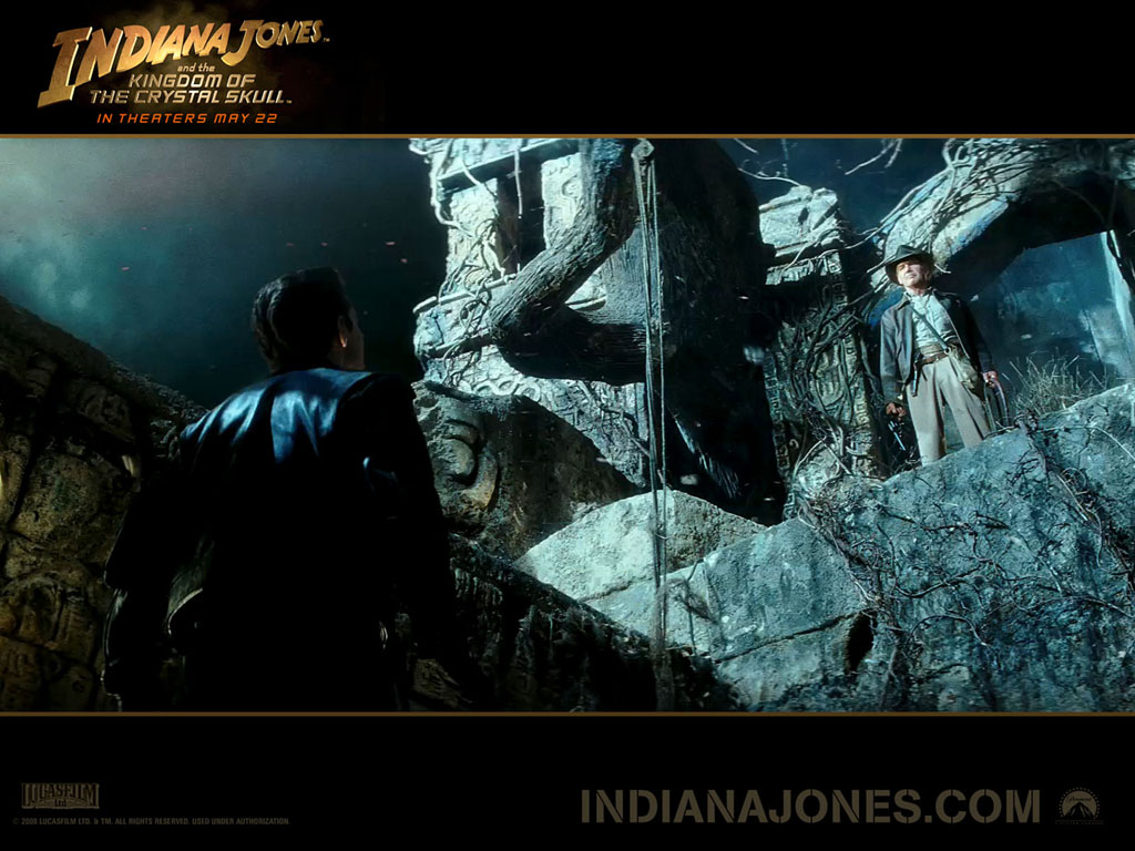 In Indiana Jones And The Kingdom Of Crystal Skull Wallpaper