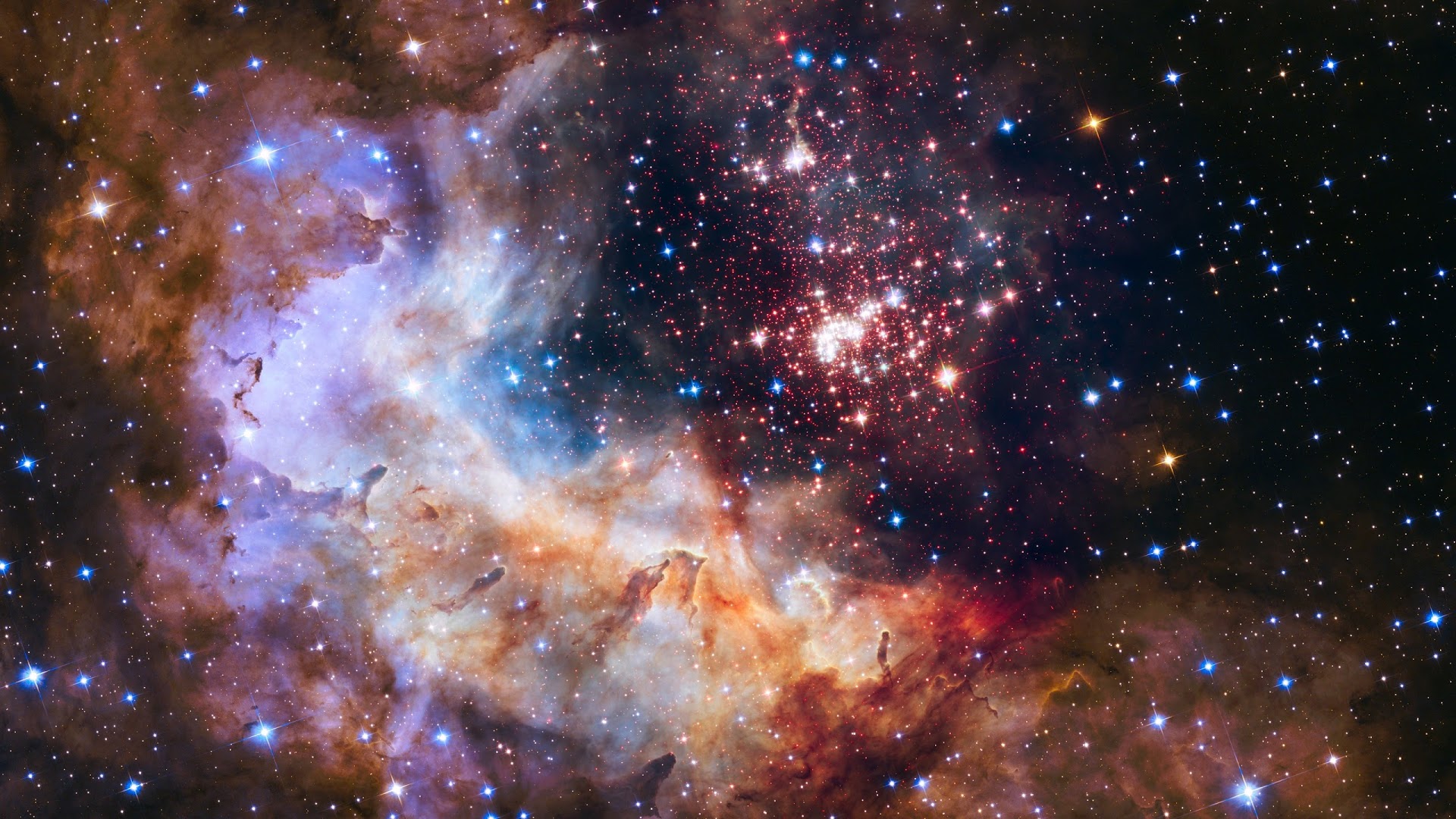 Space Telescope Celebrates Years HD Wallpaper 4k