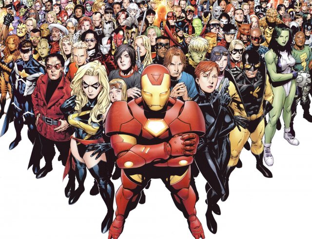 Marvel Superheroes Desktop Wallpaper