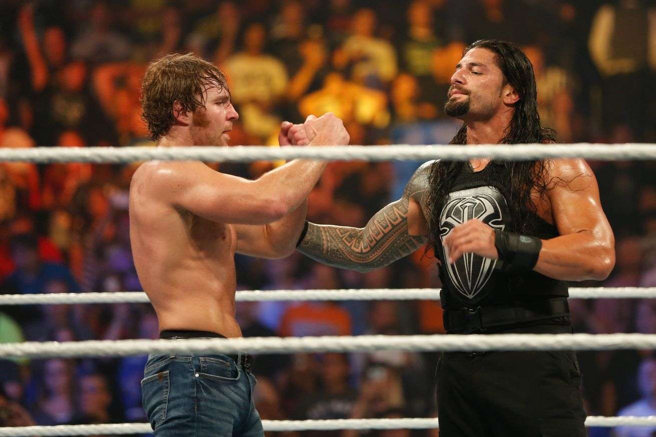 Roman Reigns And Dean Ambrose Ambwallpaper