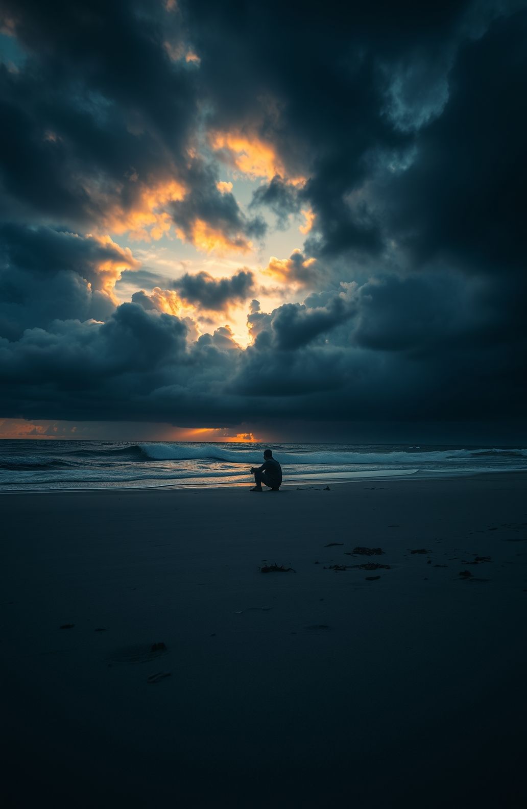 Sad Alone Wallpaper HD