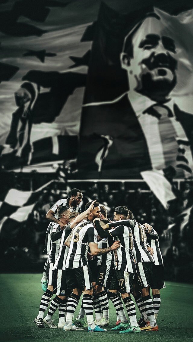 Nufc Gallowgate On Phone Wallpaper