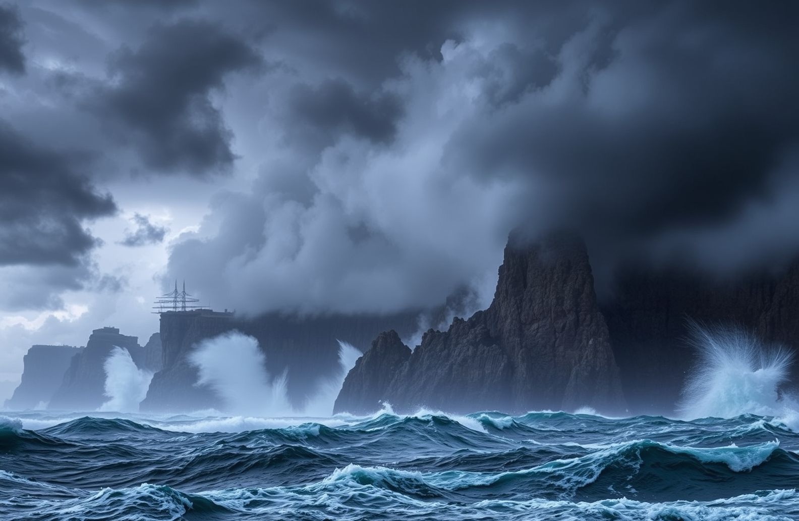 Stormy Ocean Wallpaper