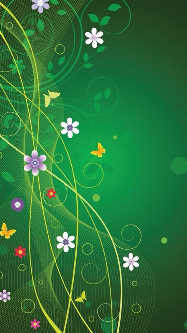 Spring iPhone 5s Wallpaper