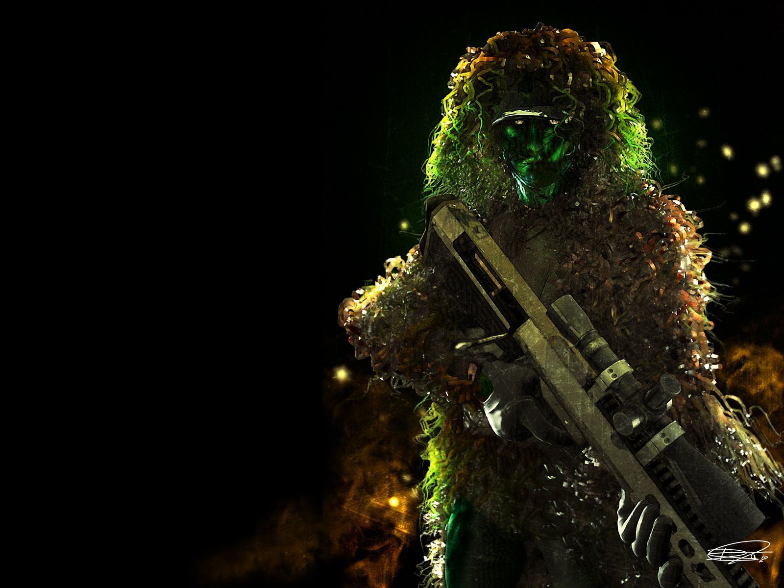 Sniper HD Wallpaper