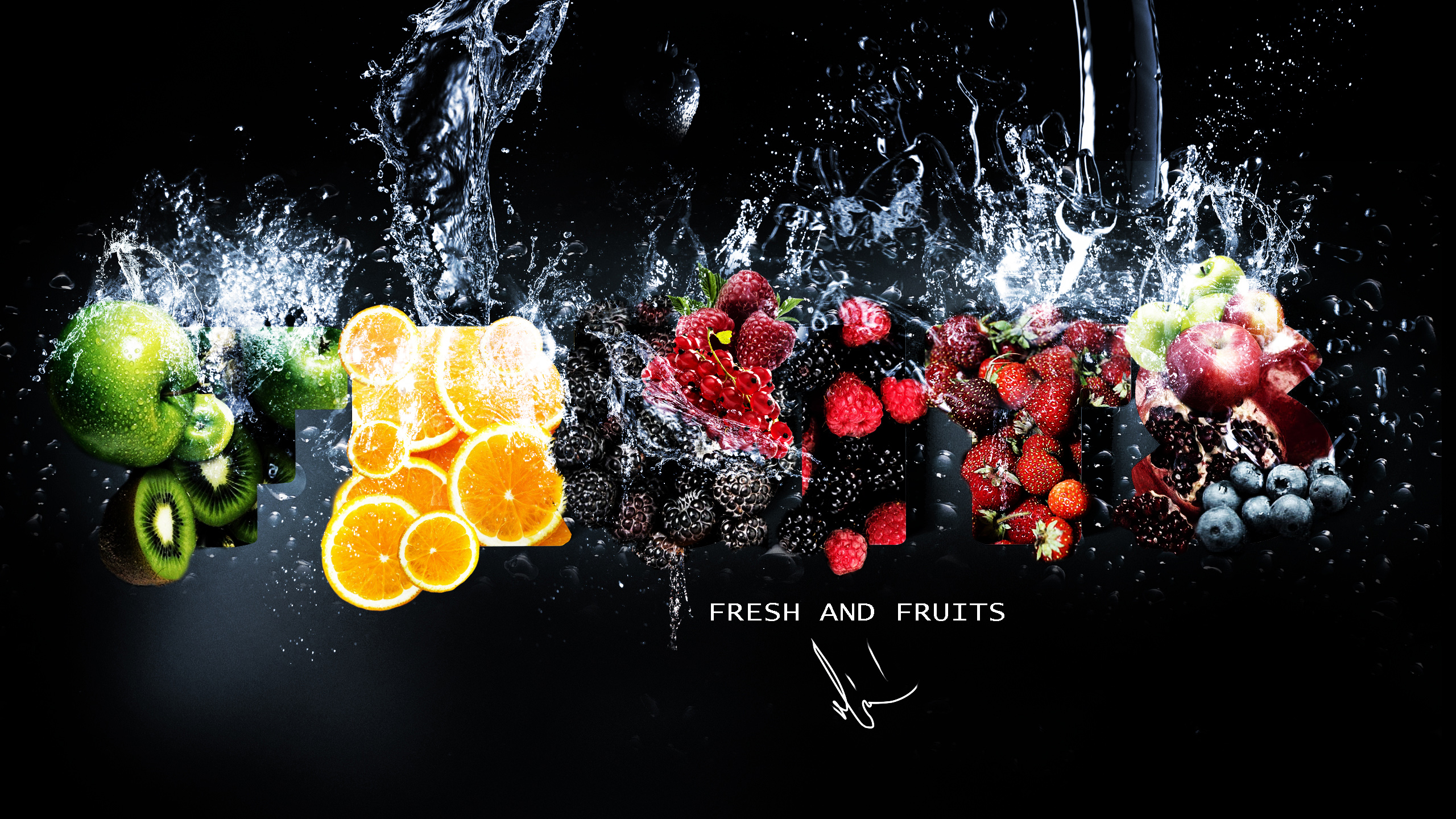 Fresh Fruits Wallpaper HD
