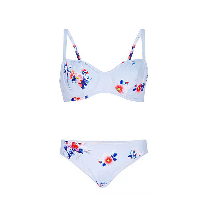 Cynthia Rowley Floral Underwire Bikini Top