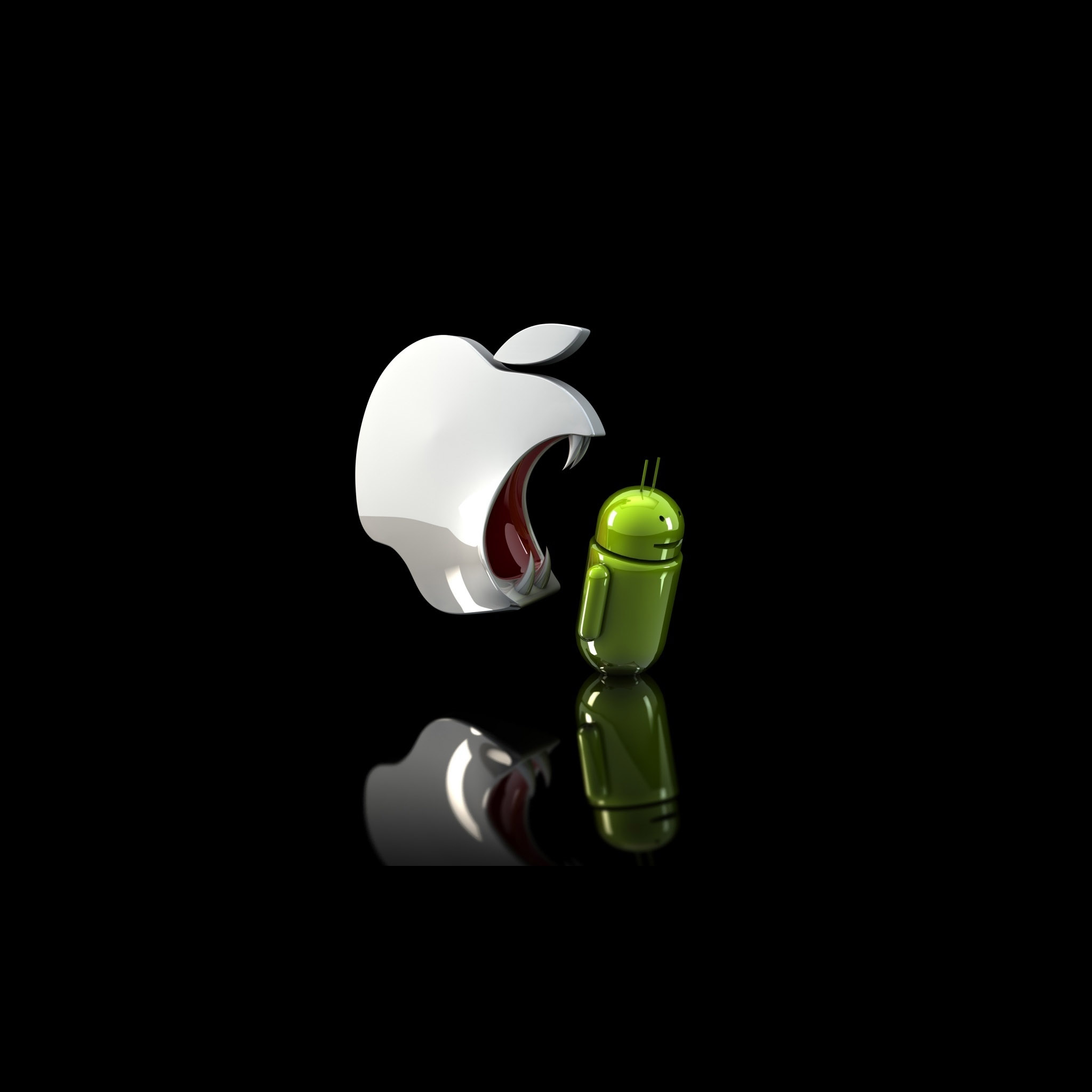 Apple Ready To Eat Android iPad Air Wallpaper Download iPhone