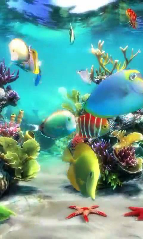 Download Aquarium 3 live wallpaper free for your Android phone