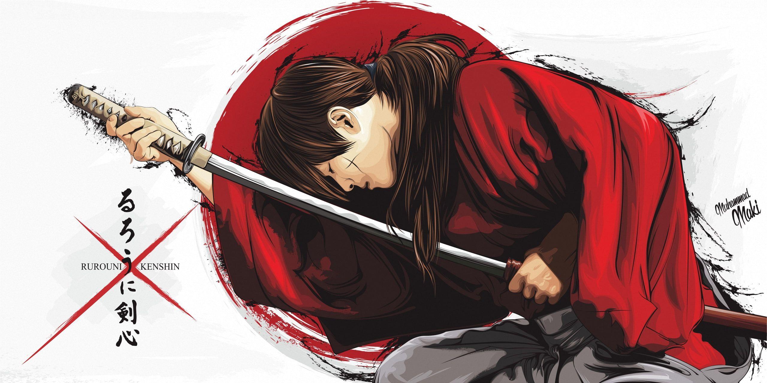 Anime Rurouni Kenshin Himura 2k Wallpaper HDwallpaper